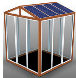 安徽安慶3KW家用光伏發電系統