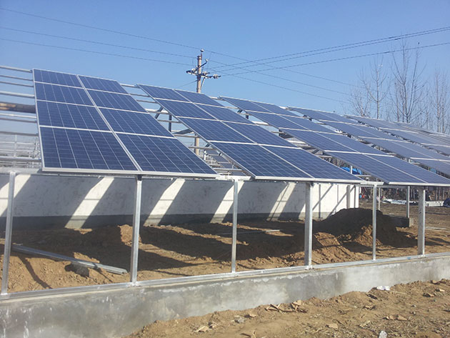 信義農業生態園230KW光伏農業大棚 信義農業生態園230KW光伏農業大棚