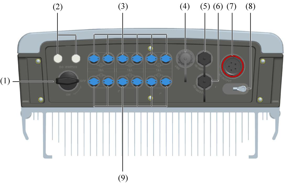 華為組串式逆變器尺寸結構 華為組串式逆變器尺寸結構