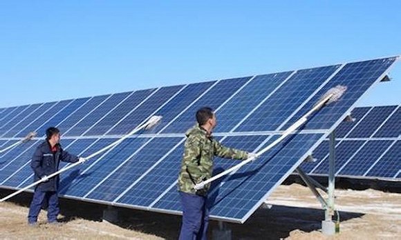 清理光伏組件 清理光伏組件