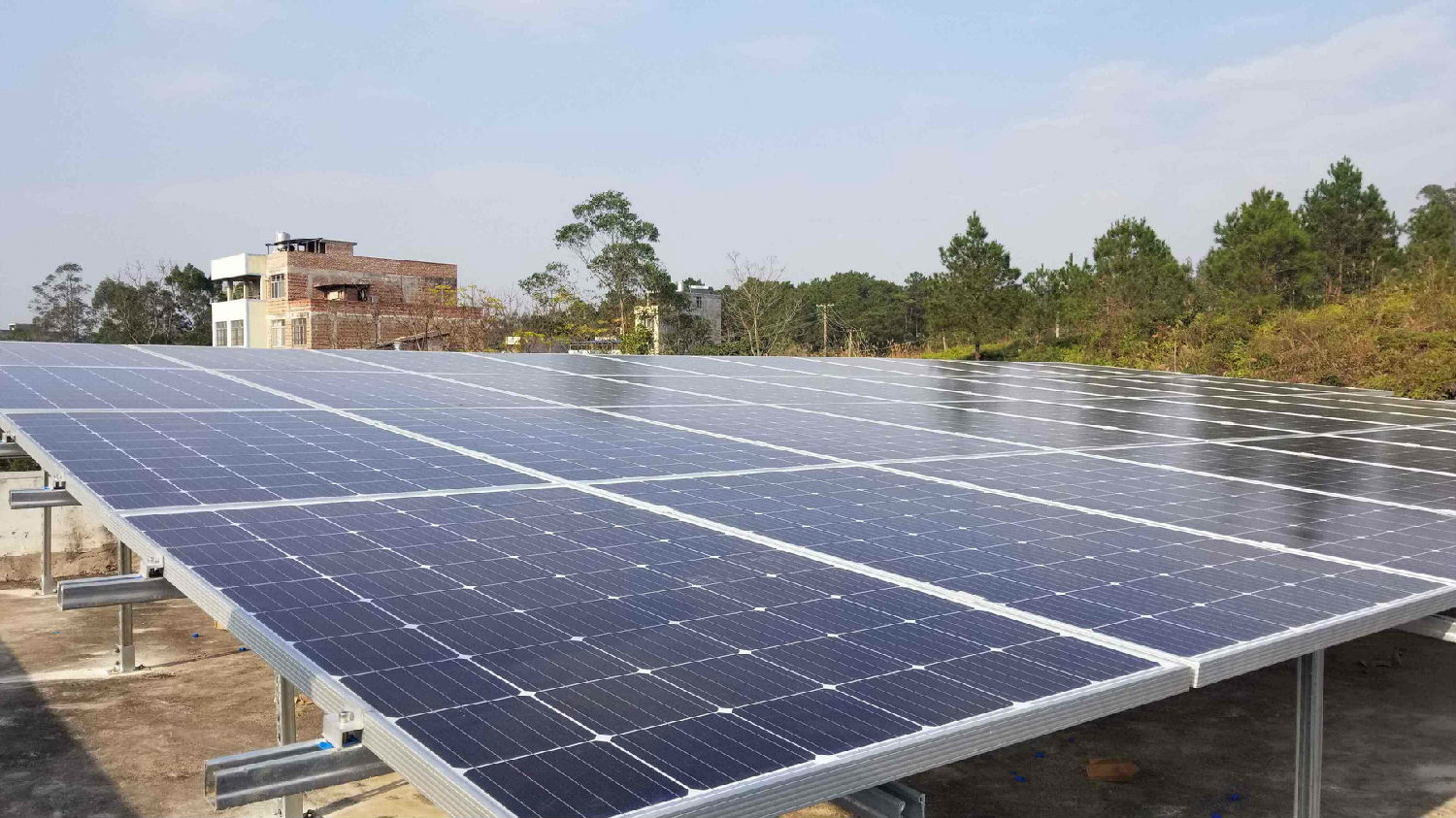 安徽省肥東縣576KW光伏扶貧項目 安徽省肥東縣576KW光伏扶貧項目